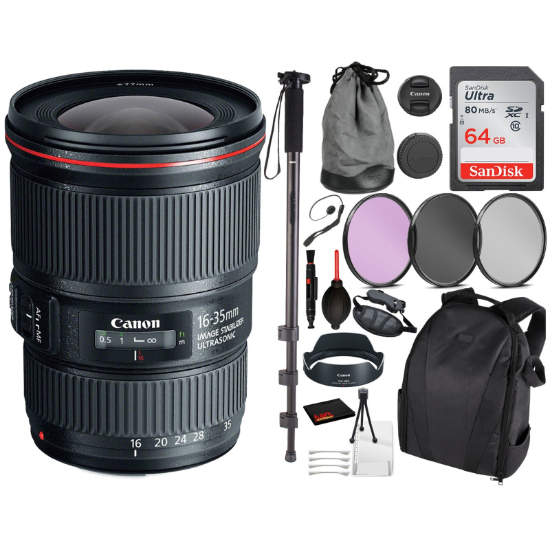 Canon RF 85mm f/1.2L USM Lens (3447C002) Essential Bundle Kit for Canon EOS - International Model No Warranty
