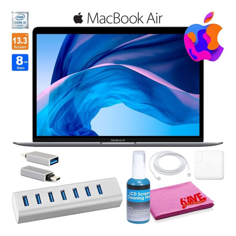 Apple MacBook Air 13.3" Laptop 512GB Intel i5 (2020) Advanced Bundle (3-Colors)