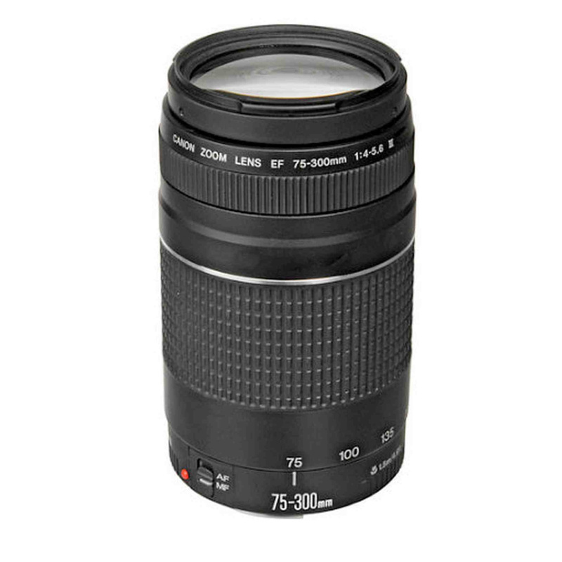 Canon EF 75-300mm f/4-5.6 III Lens (International Model)