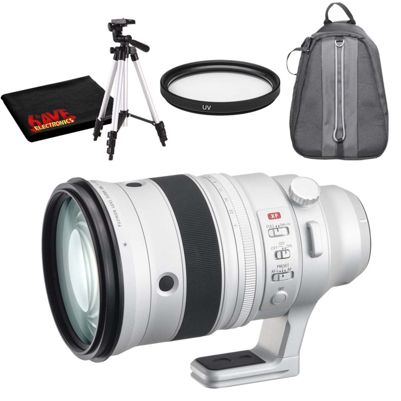 FUJIFILM XF 200mm f/2 R LM OIS WR Lens with All Inclusive Accessory Kit