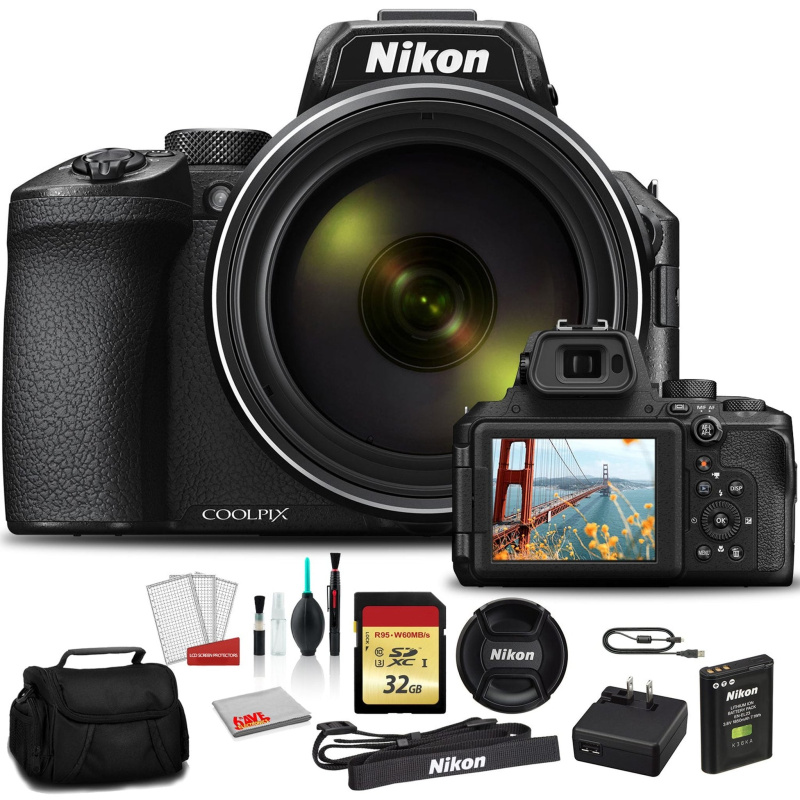 Nikon COOLPIX P950 Camera 26532 - Kit with 32GB Memory (International Model) Bundle