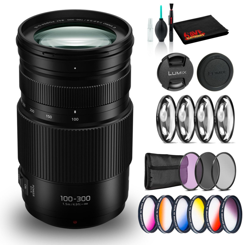 Panasonic Lumix G Vario 100-300mm f/4-5.6 II POWER O.I.S. Lens