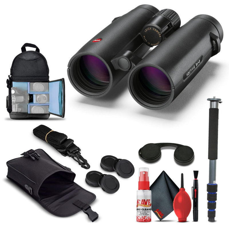 Leica 8x42 Noctivid Binoculars (Black) (40384) + Basic Bundle