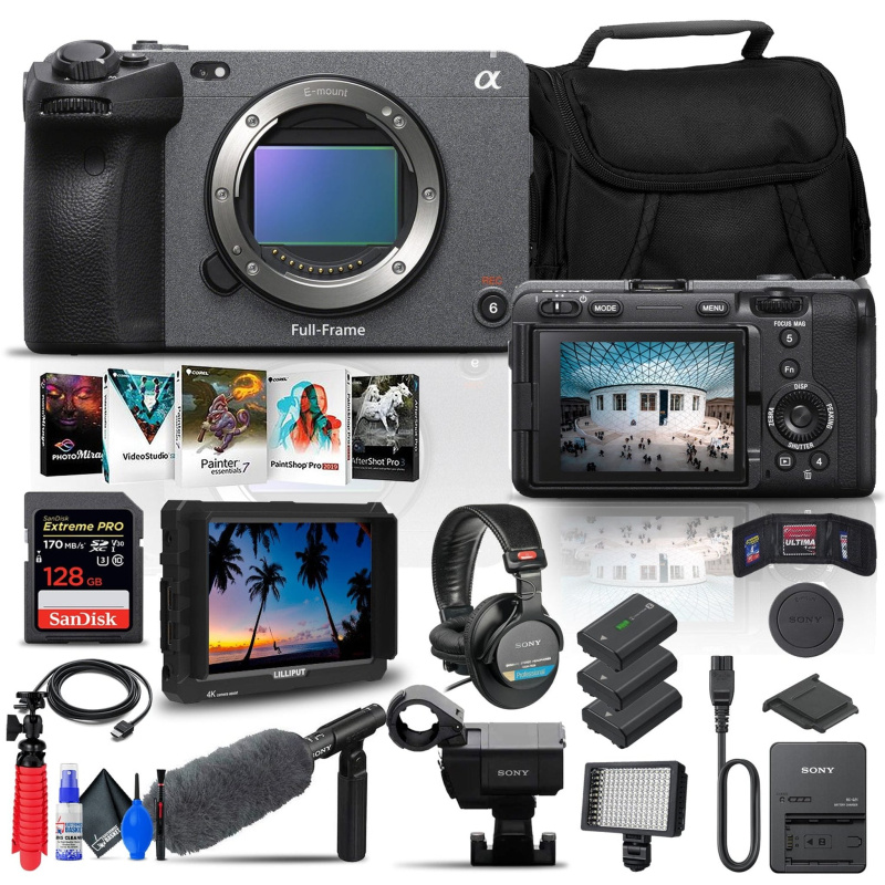 Sony FX3 Full-Frame Cinema Camera (Body Only) (ILME-FX3) - Pro Bundle