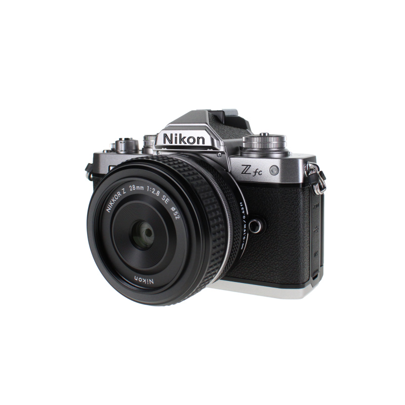 Nikon Z fc DX-Format Mirrorless Camera Body w/NIKKOR Z 28mm f/2.8 (SE) (International Model)