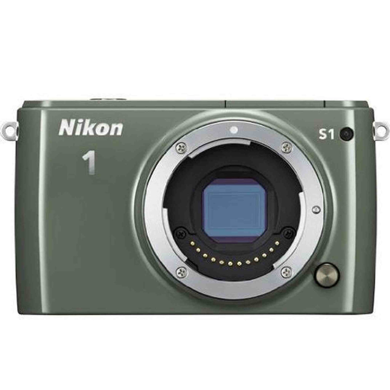Nikon 1 S1 10.1 MP HD Digital Camera (Green) Body only