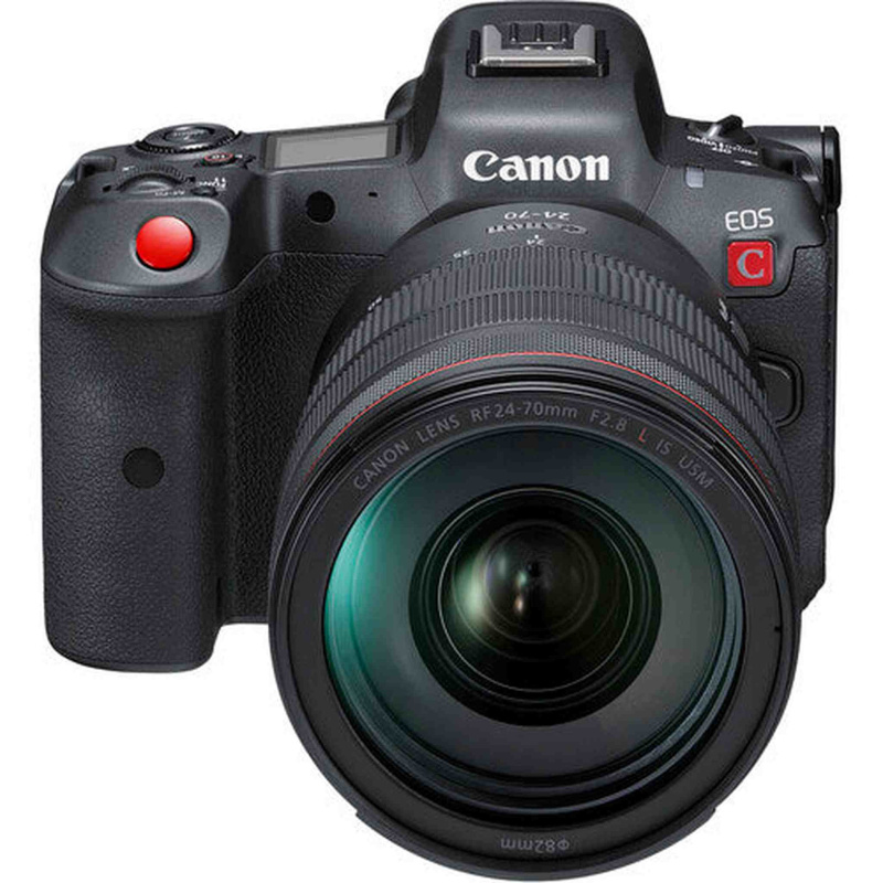 Canon EOS R5 C Mirrorless Digital Cinema Camera  + RF 24-105mm F4 L is USM Lens Kit (International Model)