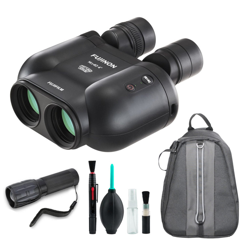 Fujinon 14x40 TSX1440 Binoculars with Backpack, LED Flashlight & Cleaning Kit