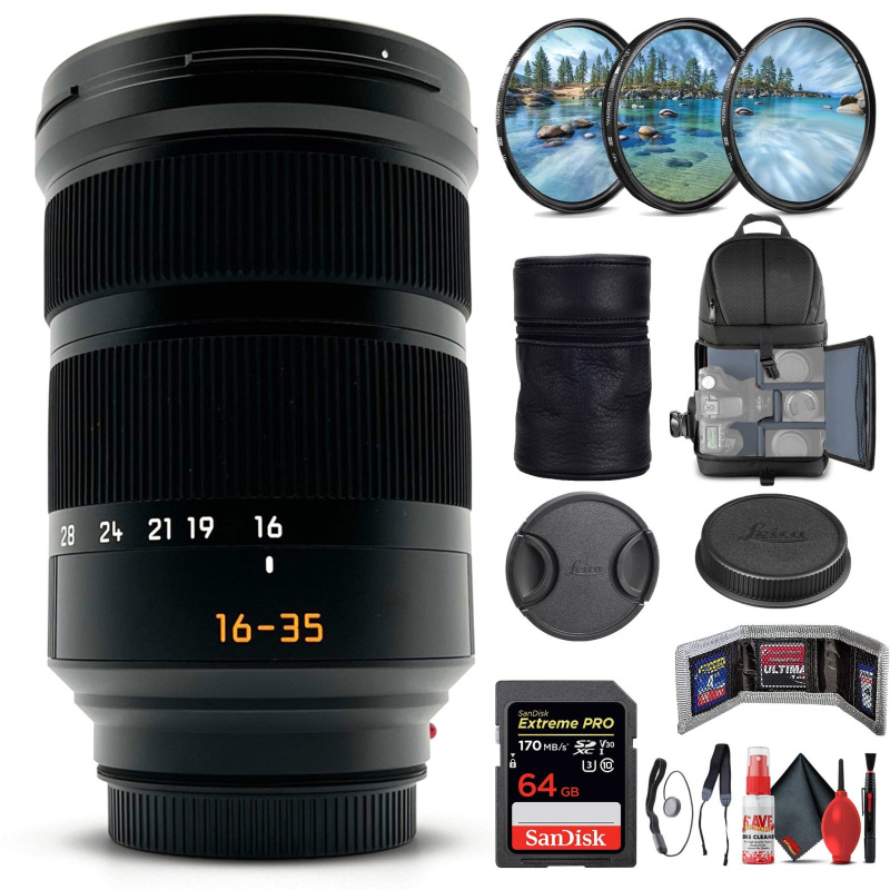 Leica Super-Vario-Elmar-SL 16-35mm f/3.5-4.5 ASPH + 6Ave Accessory Kit