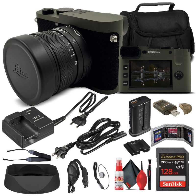 Leica Q2 Digital Camera (Reporter Edition) + 6Ave Accessory Kit