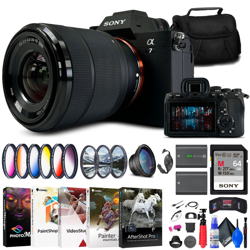 Sony a7R IVA Mirrorless Camera + 64GB Card + Bag + Card Reader + More