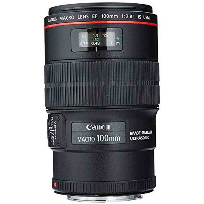 Canon EF 100mm f/2.8L is USM Macro Lens for Canon Digital SLR Cameras (International Model)
