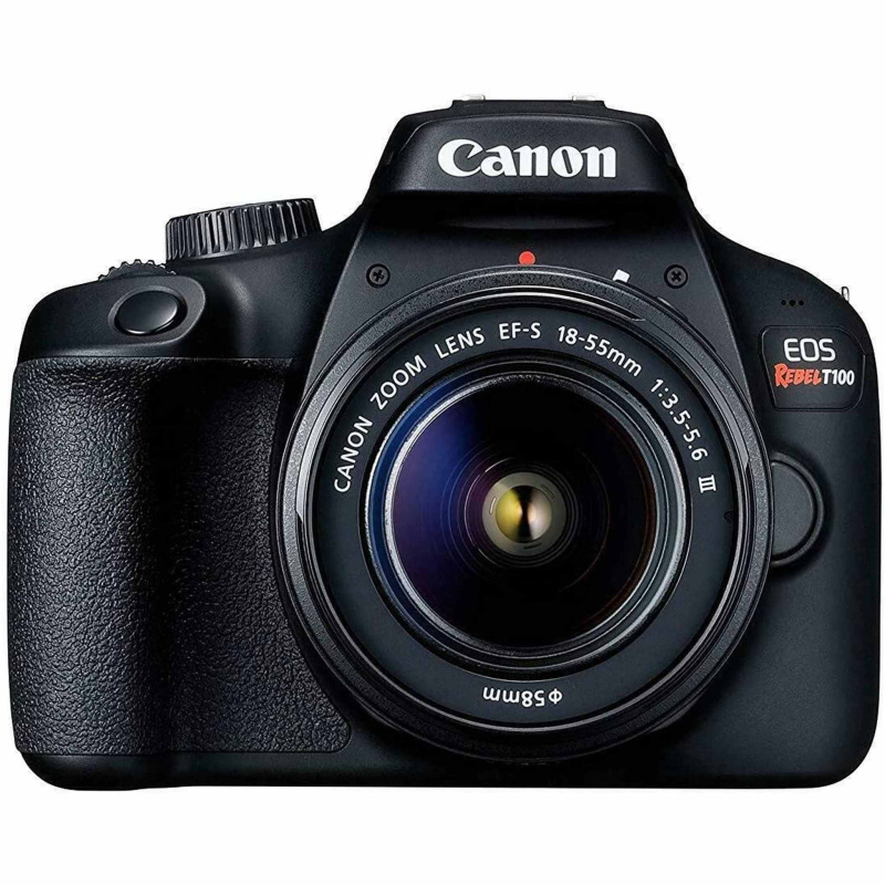 Canon EOS Rebel T100 EF-S 18-55MM F/3.5-5.6 III Lens KIT (International Model)