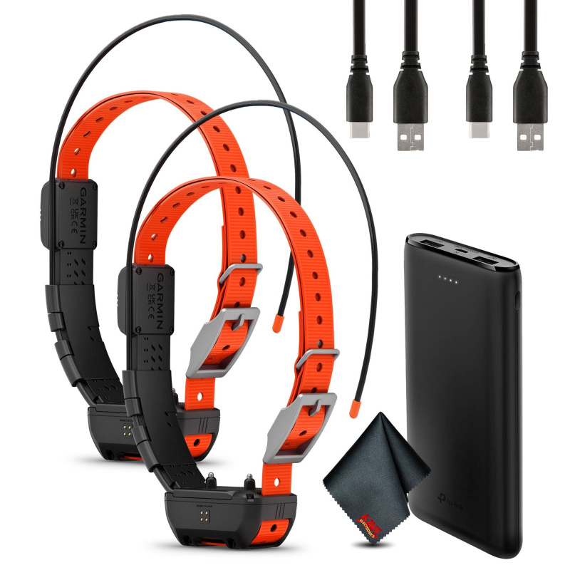 Garmin Alpha TT25 Tracking and Training Collar For Dogs + Power Bank Battery