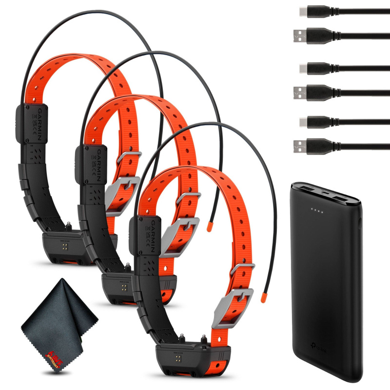 Garmin Alpha TT25 Tracking and Training Collar For Dogs + Power Bank Battery