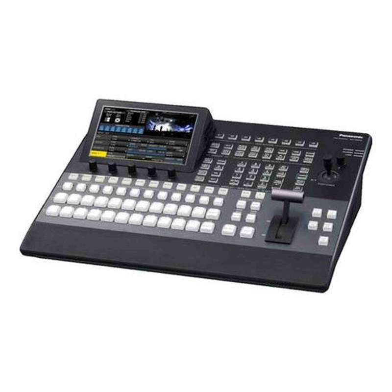 Panasonic AV-HS410 HD / SD Multi-Format Live Switcher, 7" Multi-Mode Color LCD, 800x480 Resolution, Primatte Chroma Key