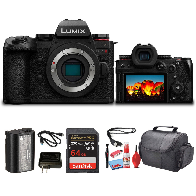 Panasonic Lumix G9 II Micro Four Thirds Mirrorless Camera, 25.2MP (Body Only)