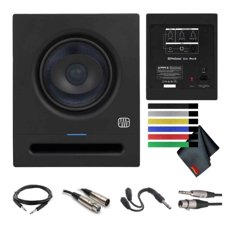 PreSonus Eris Pro 6 2-Way Biamped, Active, 6.5-inch Coaxial Studio Monitor