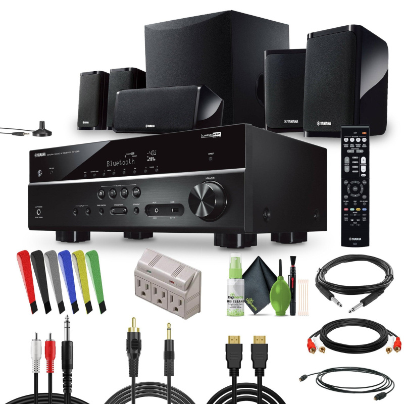 Yamaha Audio YHT-4950U 4K Ultra HD 5.1-Channel Home Theater System (Bundle)