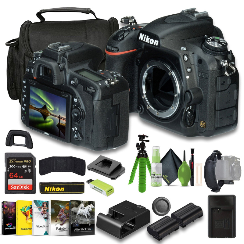 Nikon D750 FX-format Digital SLR Camera (1543) Bundle