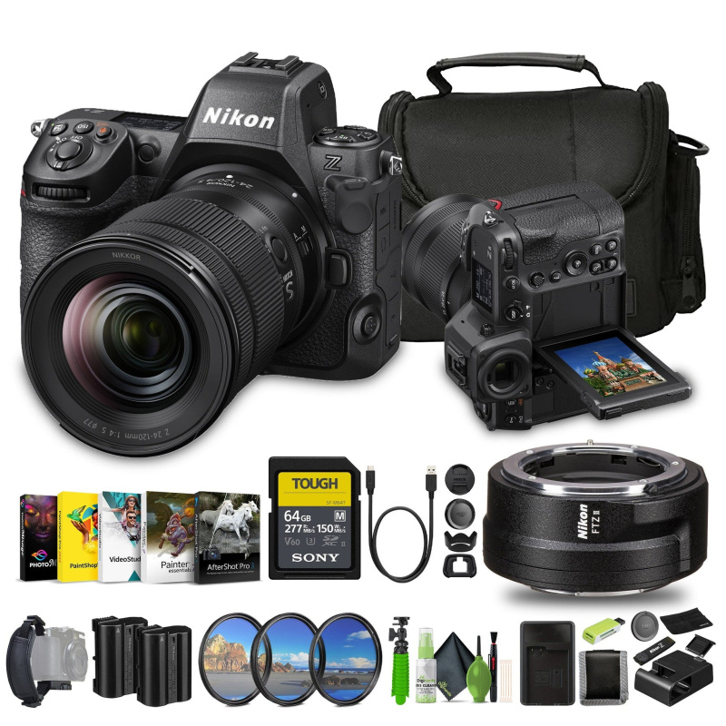 Nikon Z8 Mirrorless Camera with 24-120mm f/4 Lens (1698) Bundle