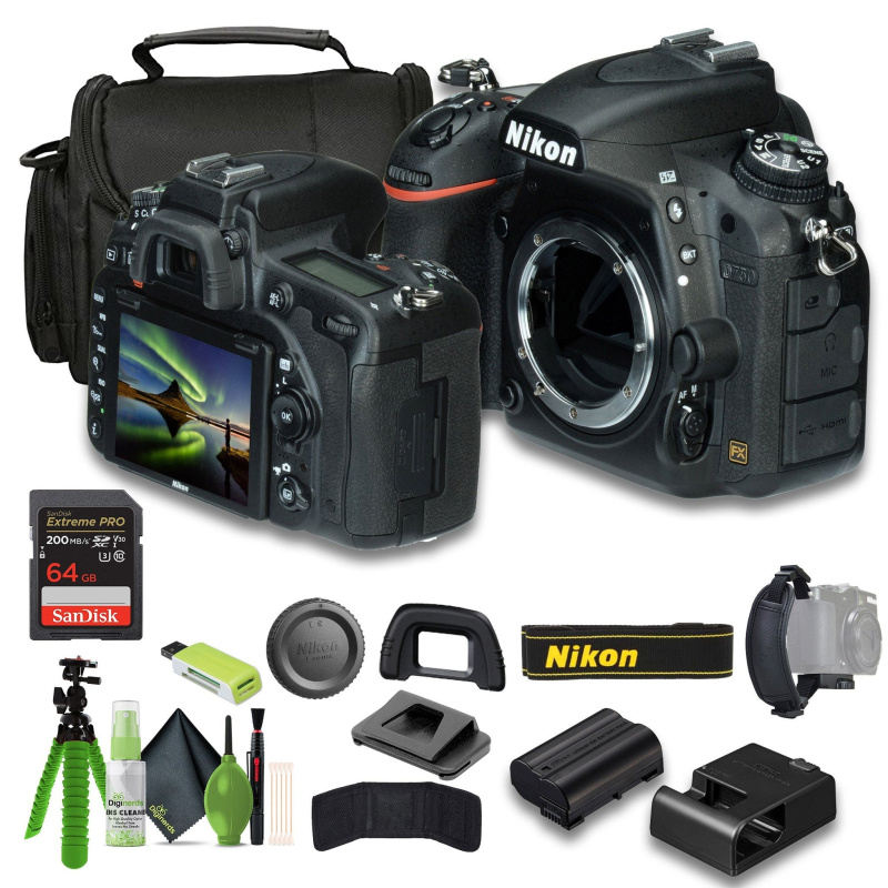 Nikon D750 FX-format Digital SLR Camera (1543) Bundle