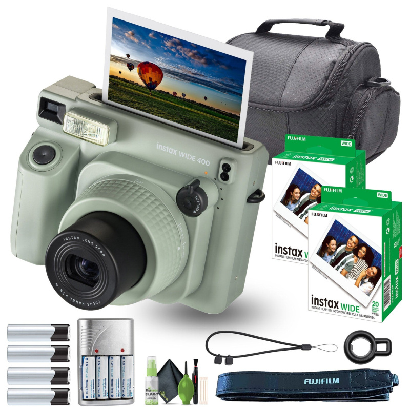 Fujifilm Instax Wide 400 Instant Film Camera With WIDE Instant Film 40 Sheets
