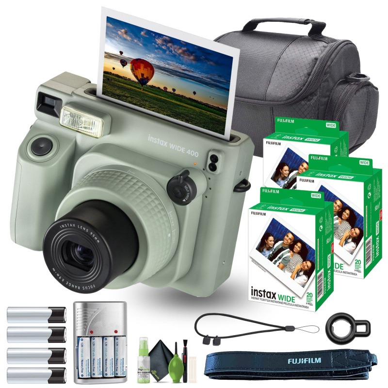 Fujifilm Instax Wide 400 Instant Film Camera With WIDE Instant Film 60 Sheets