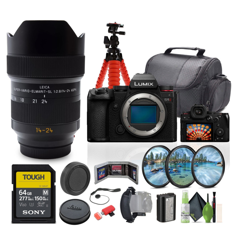 Leica Super-Vario-Elmarit-SL 14-24mm f/2.8 ASPH. Lens (L-Mount) + Bundle