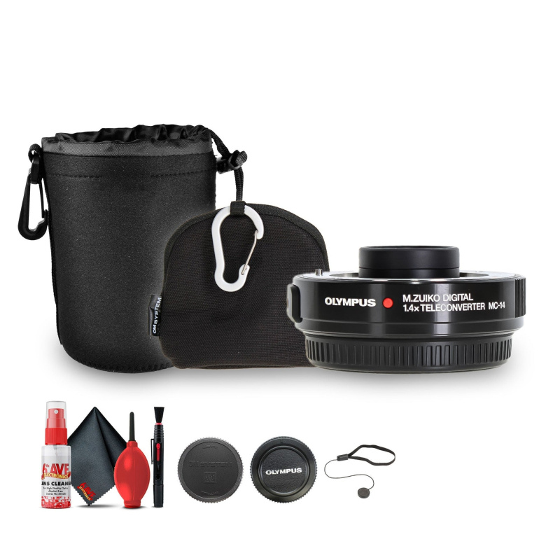 Olympus MC-14 M.Zuiko Digital 1.4x Teleconverter Bundle