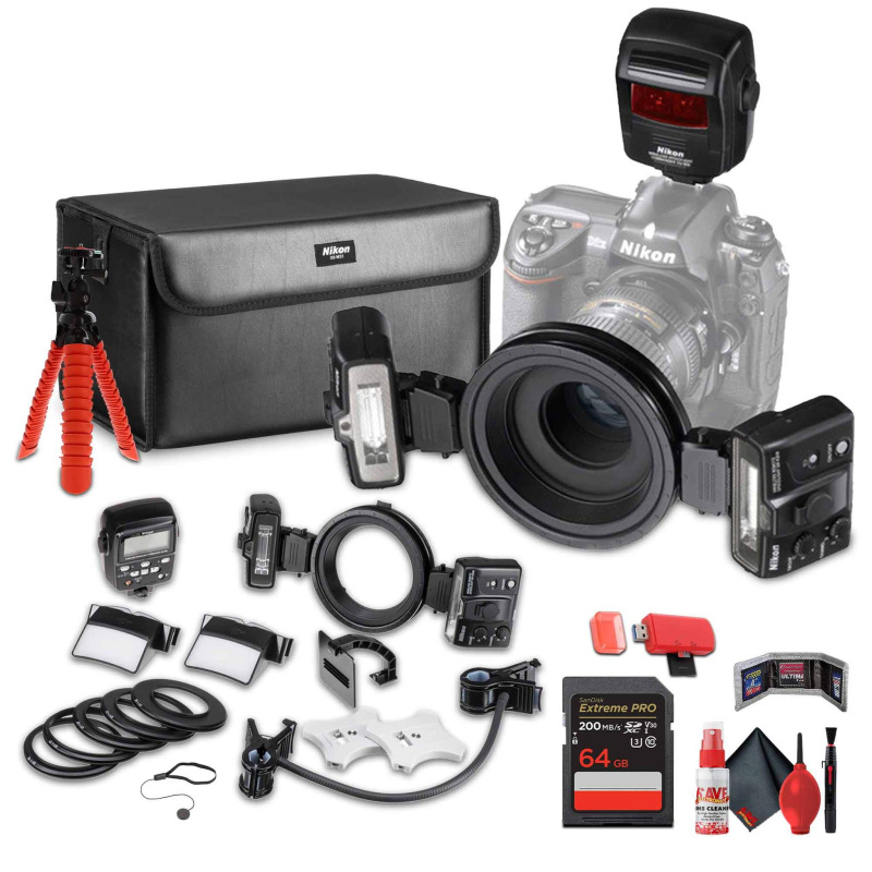 Nikon R1C1 Wireless Close-Up Speedlight System Nikon Digital SLR Cameras - Bundle