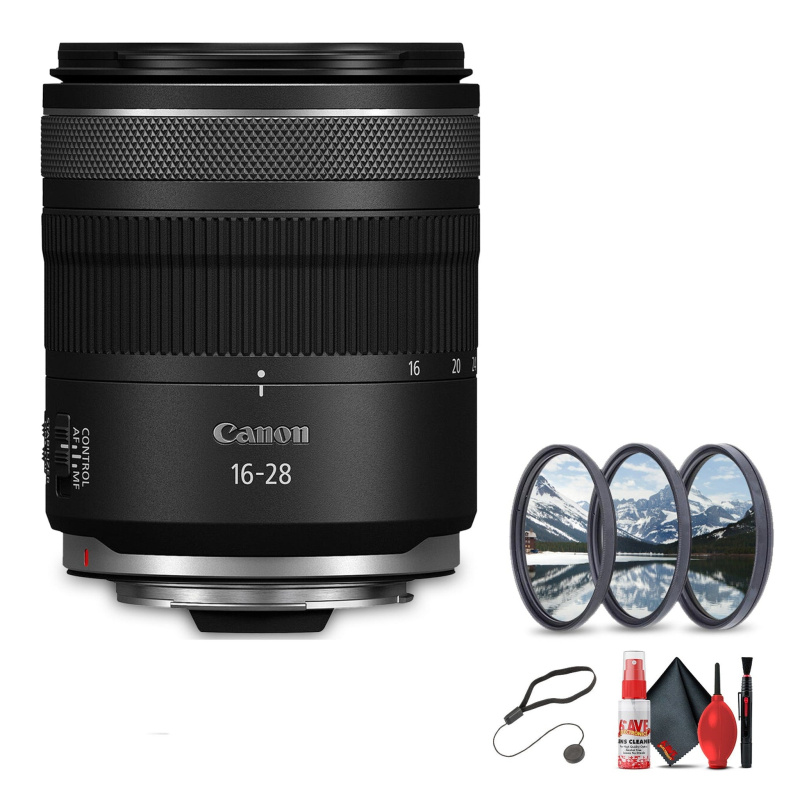 Canon RF 16-28mm f/2.8 IS STM Zoom Lens (Canon RF) + More (International Model)