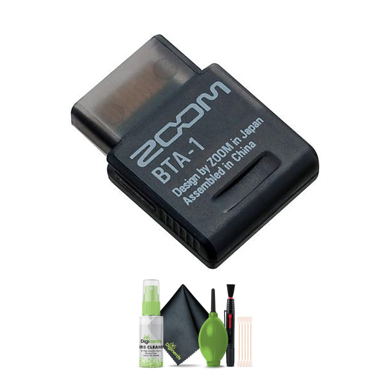 Zoom BTA-1 Bluetooth Adapter for Select Zoom Products, Cleaning Cloth