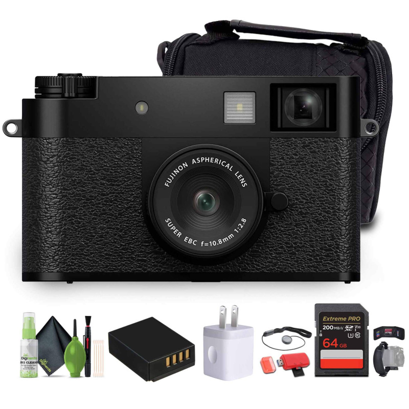 FUJIFILM X half Digital Camera (Black), SOFT CASE-SMALL