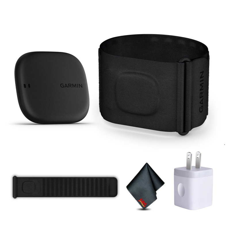 Garmin Index Sleep Monitor, L/XL, Bundle With Extra Band Replacement