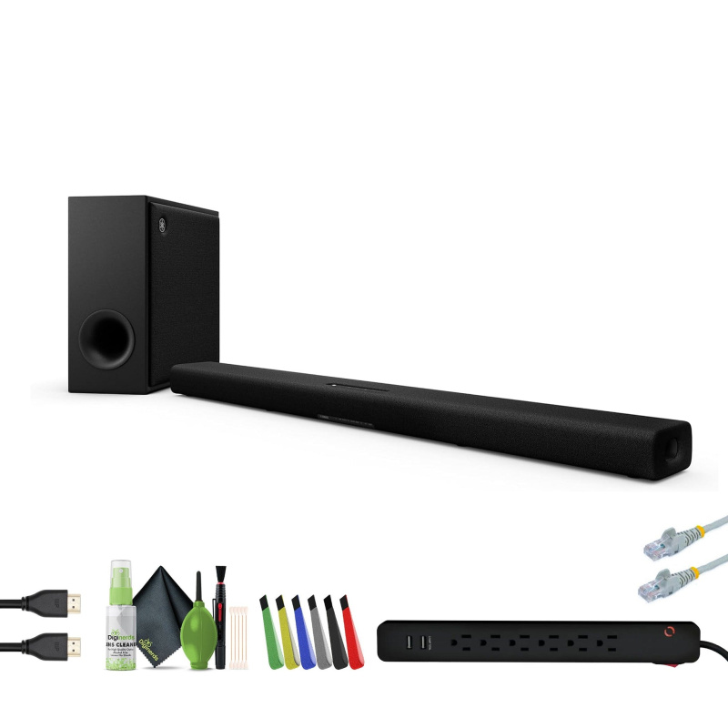 Yamaha True X Bar 50A 280W 2.1.2-Channel Dolby Atmos Sound Bar System