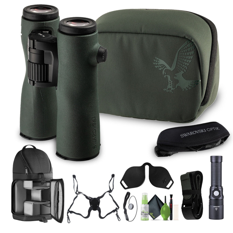 Swarovski 8x42 NL Pure Binoculars Bundle