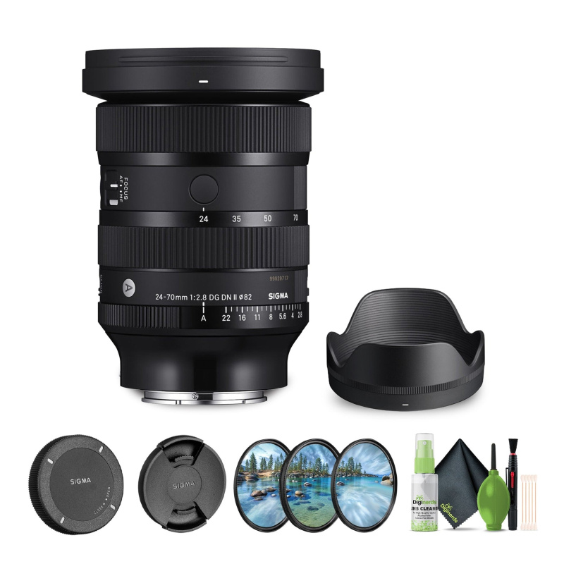 Sigma 24-70mm f/2.8 DG DN II Art Sony E Bundle 3