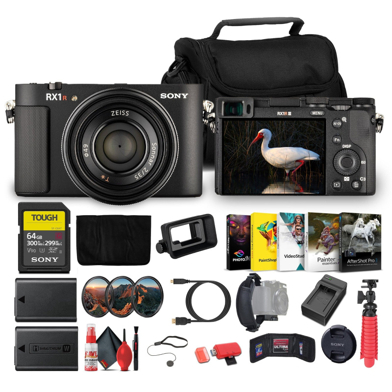 Sony Cyber-shot DSC-RX1R III Digital Camera + Filter Kit + 64GB Card + More