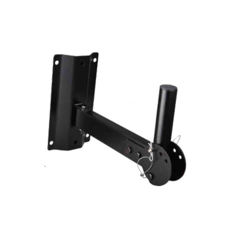 XPIX Speaker Stand Wall Mount (Black) Perfect for Entertaining From Home or Using Speakers for a Home Theater