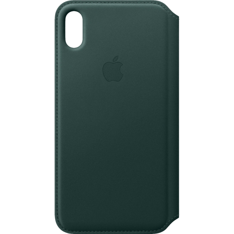 Apple Leather Folio (for iPhone Xs Max) - Forest Green