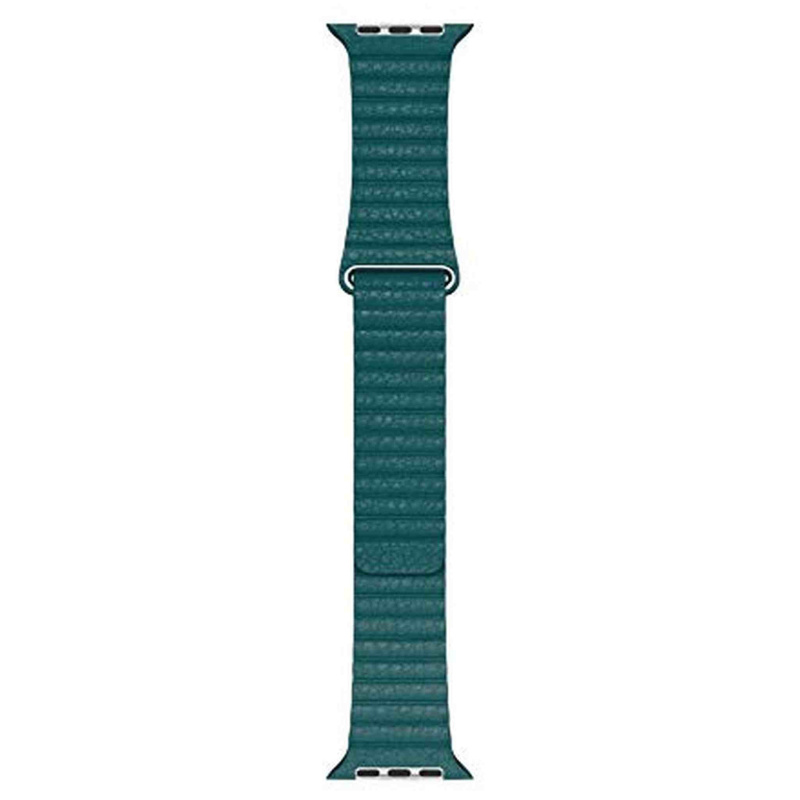 Apple Watch Leather Loop (44mm) - Peacock - Medium