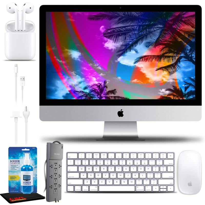 Apple 27" iMac with Retina 5K (512GB, Mid 2020) with AirPods 2 and More