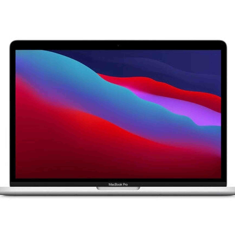 Apple MacBook Pro with Apple M1 Chip (13-inch, 8GB RAM, 256GB SSD Storage) - Silver (Latest Model)