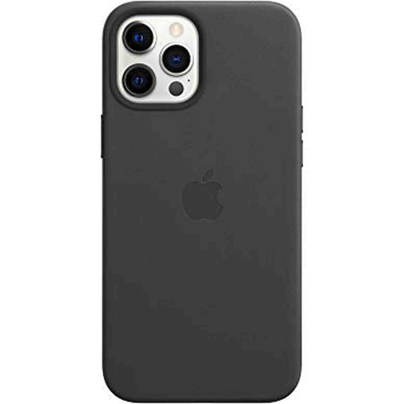 Apple iPhone 12 Pro Max Leather Case with MagSafe - Black