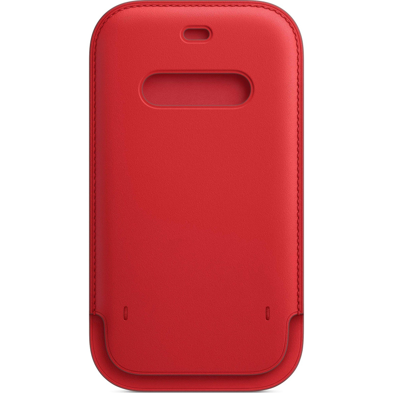 Apple iPhone 12 and 12 Pro Leather Sleeve with MagSafe - (Product) RED