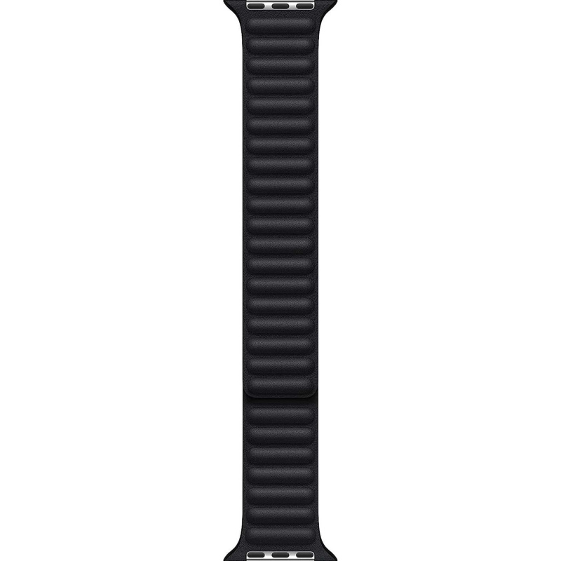 Apple Watch Band - Leather Link - (41mm) - Midnight - Medium/Large