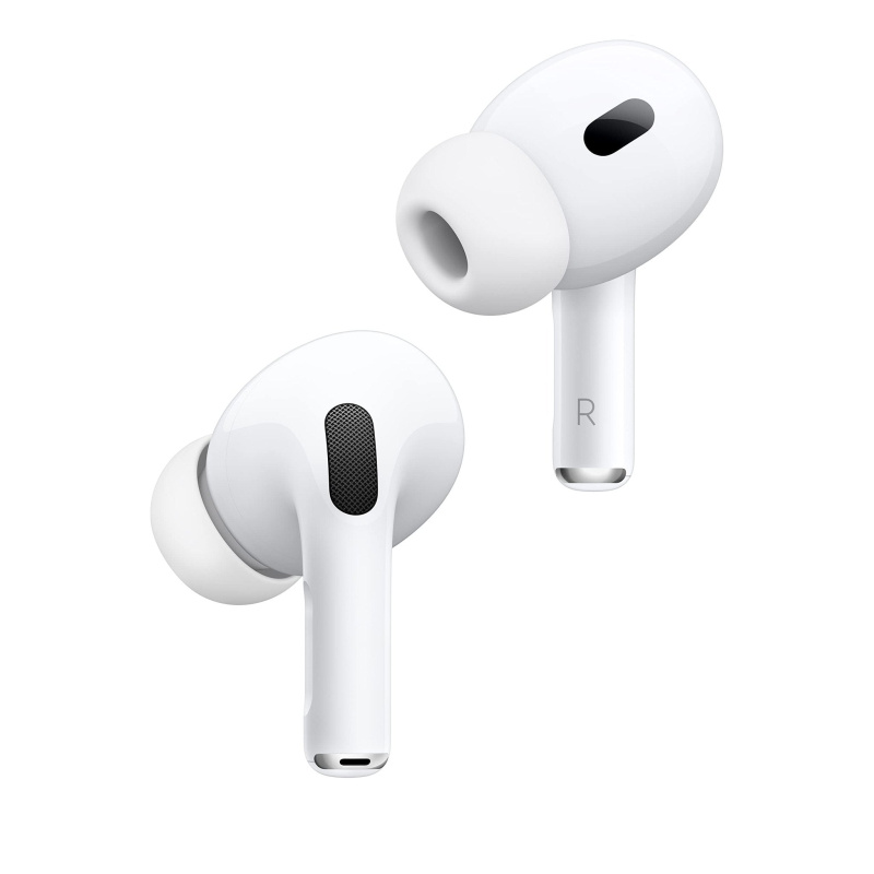 Apple AirPods Pro (2nd Generation) Wireless Earbuds with MagSafe Charging Case. Active Noise Cancelling, Personalized Spatial Audio, Customizable Fit,