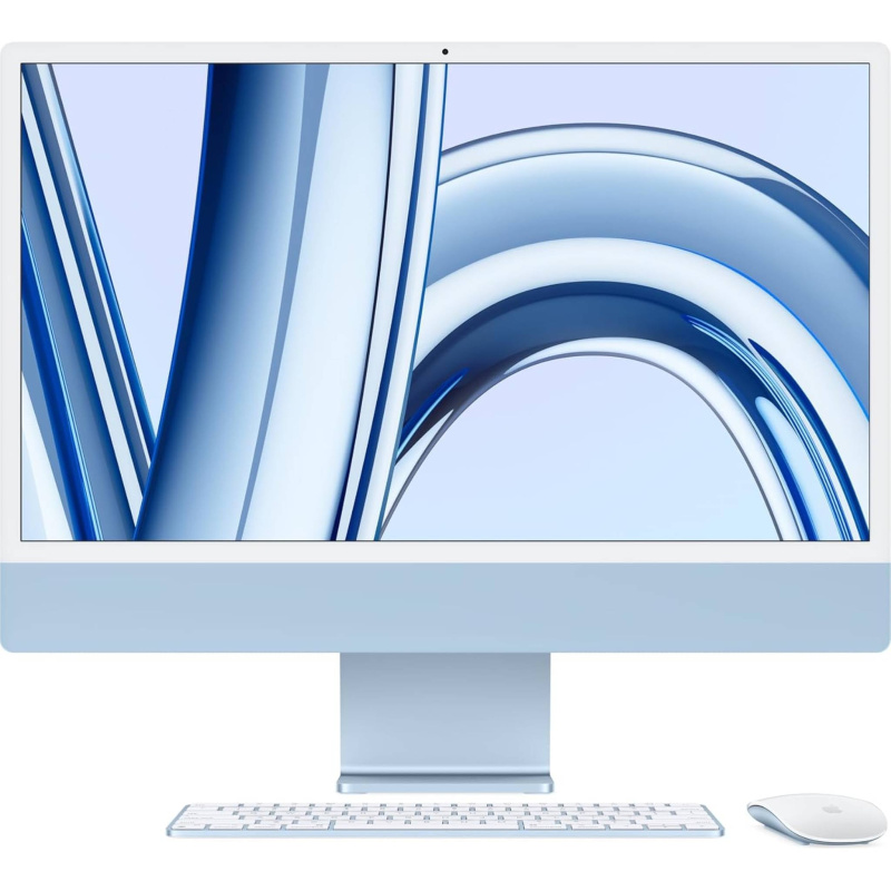 Apple 2023 iMac All-in-One Desktop Computer (MQRC3LL/A) Blue