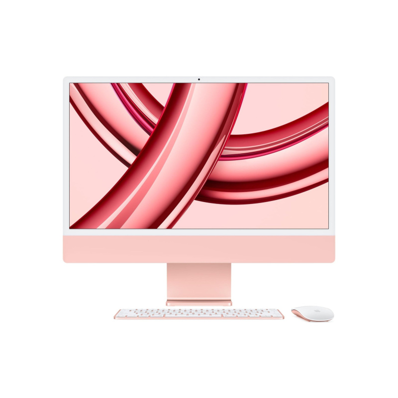 Apple 2023 iMac All-in-One Desktop Computer with M3 chip: 8-core CPU, 10-core GPU, 24-inch Retina Display, 8GB Unified Memory, 512GB SSD Storage, Matc